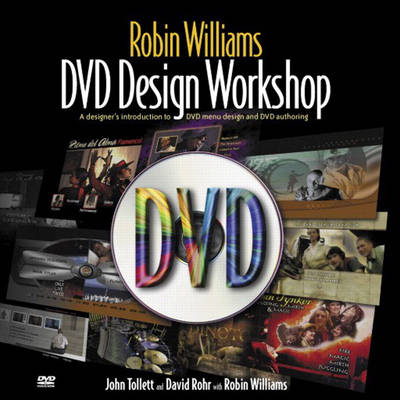 Book cover for Robin Williams DVD Design Workshop