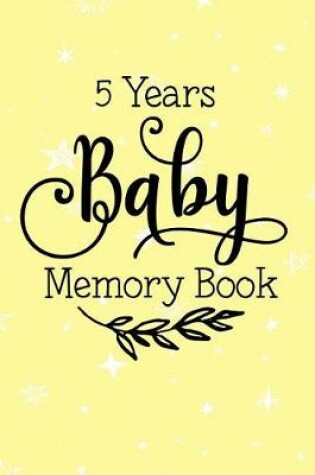 Cover of 5 Years Baby Memory Book