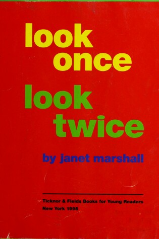 Cover of Look Once, Look Twice