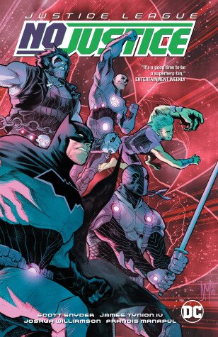 Book cover for Justice League: No Justice