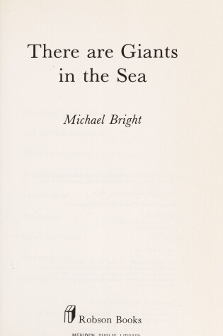 Cover of There are Giants in the Sea