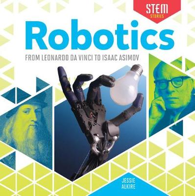 Book cover for Robotics: From Leonardo Da Vinci to Isaac Asimov