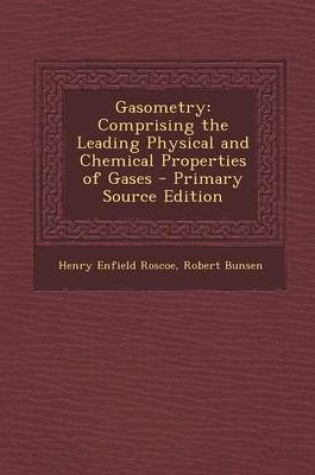 Cover of Gasometry