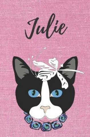 Cover of Julie Notizbuch-Katzen / Malbuch / Tagebuch