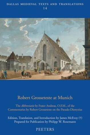 Cover of Robert Grosseteste at Munich