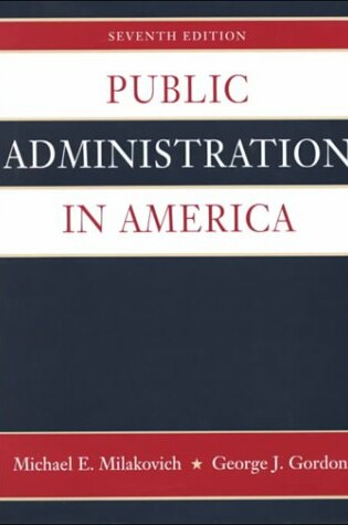 Cover of Public Admin in America