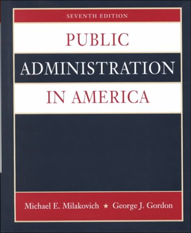 Book cover for Public Admin in America