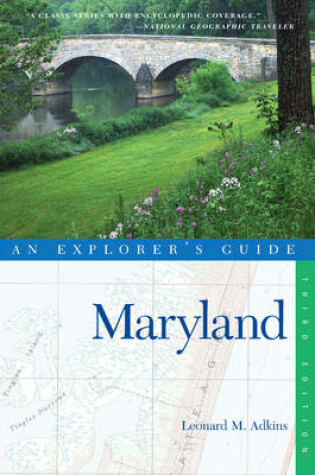 Cover of Explorer's Guide Maryland (Third Edition) (Explorer's Complete)