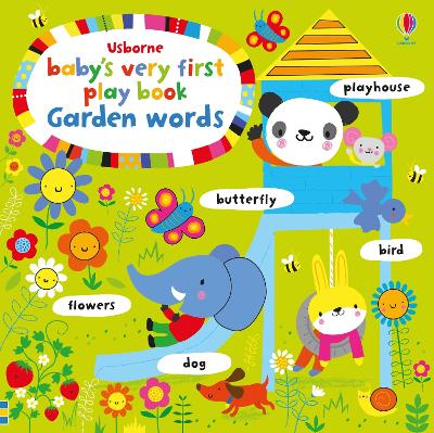 Book cover for Baby's Very First Playbook Garden Words