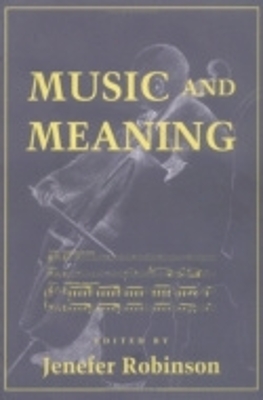 Cover of Music and Meaning