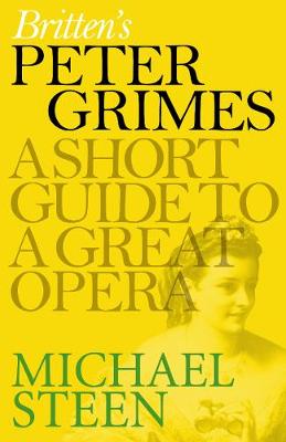 Cover of Britten's Peter Grimes