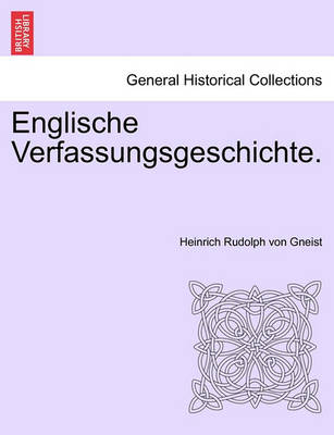 Book cover for Englische Verfassungsgeschichte.