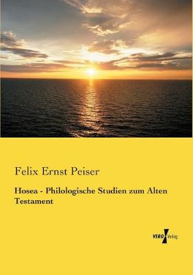 Book cover for Hosea - Philologische Studien zum Alten Testament