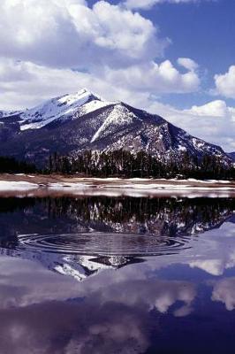 Book cover for Travel Journal Rocky Mountains Colorado Snow River