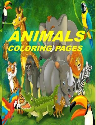 Book cover for Animals Coloring pages