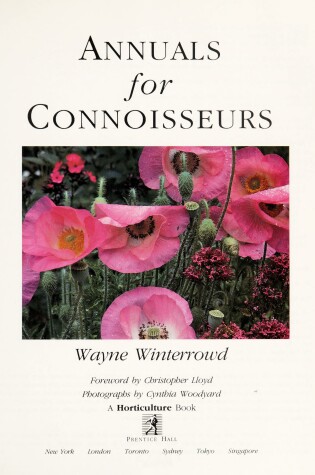 Cover of Annuals for Connoisseurs: Classics and Novelties F Rom Abelmo