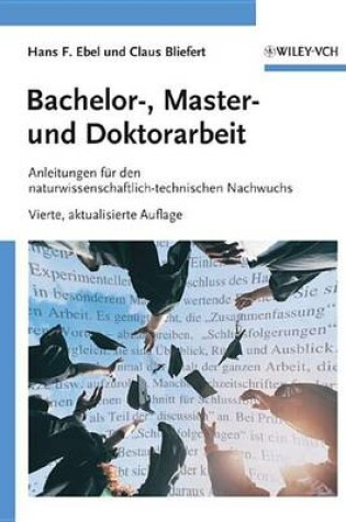 Cover of Bachelor-, Master- und Doktorarbeit