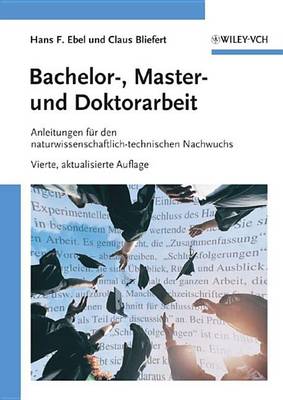 Book cover for Bachelor-, Master- und Doktorarbeit