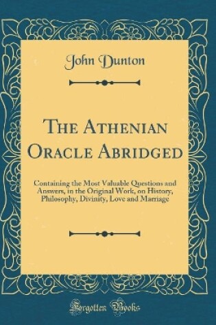Cover of The Athenian Oracle Abridged