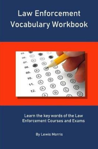 Cover of Law Enforcement Vocabulary Workbook