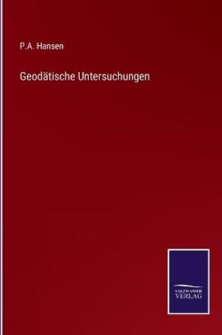 Cover of Geodätische Untersuchungen