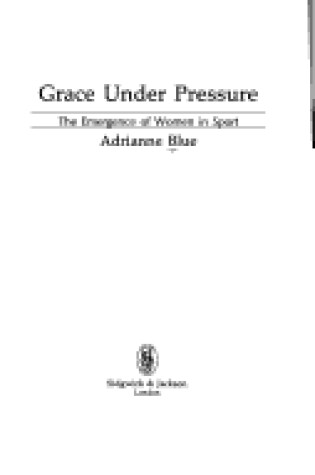 Cover of Grace Under Pressure