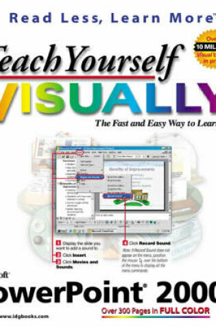 Cover of Teach Yourself PowerPoint 2000 Visually