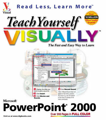 Cover of Teach Yourself PowerPoint 2000 Visually