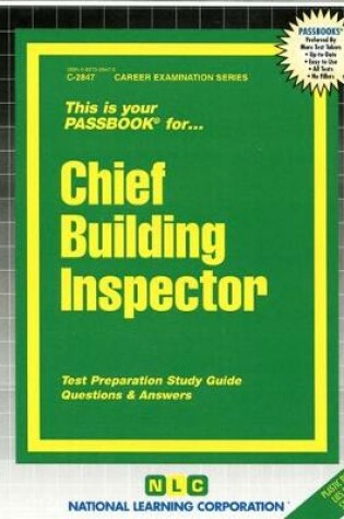 Cover of Chief Building Inspector