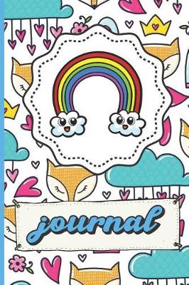 Book cover for Colorful Rainbow Journal