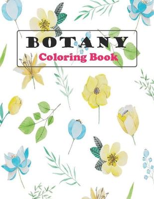 Book cover for Botany Coloring Book