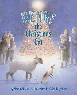 Book cover for Henry the Christmas Cat