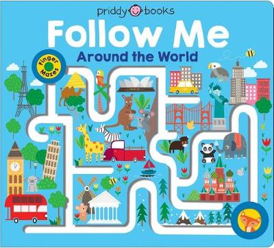 Book cover for Maze Book: Follow Me Around the World