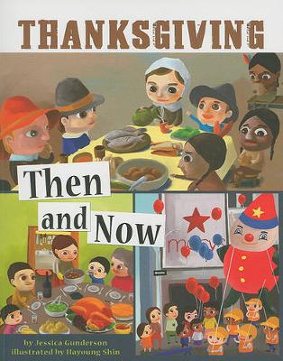 Book cover for Thanksgiving Then and Now