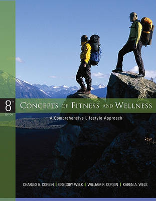 Book cover for Concepts of Fitness and Wellness: A Comprehensive Lifestyle Approach W/ Health and Fitness Pedometer