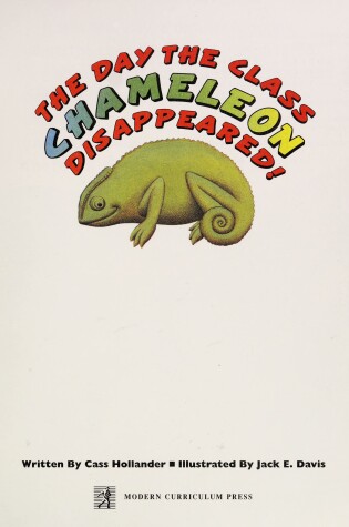 Cover of The Day the Class Chameleon Disappeared