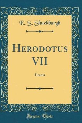 Cover of Herodotus VII