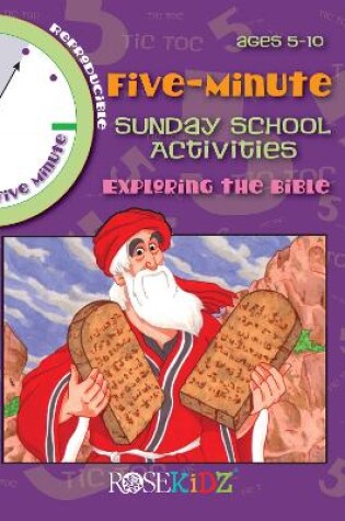 Cover of 5 Minute Sunday School Activities: Exploring the Bible