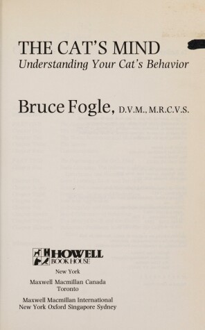 Book cover for The Cats Mind (Understanding Your Cats Behavior)