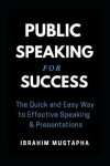 Book cover for Public Speaking for Success