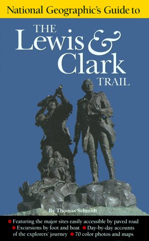 Book cover for "National Geographic" Guide to the Lewis and Clark Trail