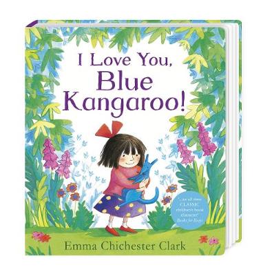 Book cover for I Love You, Blue Kangaroo!
