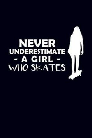Cover of Never Underestimate A Girl Who Skates