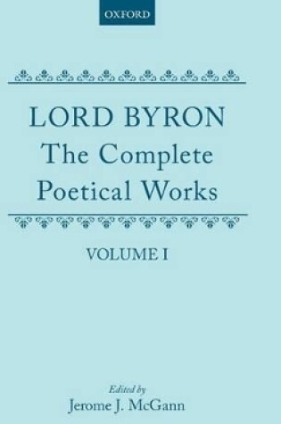 Cover of The Complete Poetical Works: Volume 1