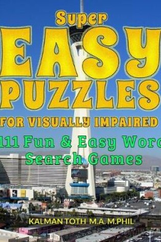 Cover of Super Easy Puzzles for Visually Impaired