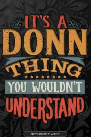 Cover of It's A Donn Thing You Wouldn't Understand