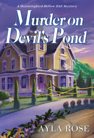 Book cover for Murder on Devil's Pond