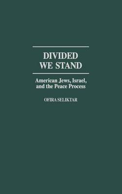 Book cover for Divided We Stand: American Jews, Israel, and the Peace Process