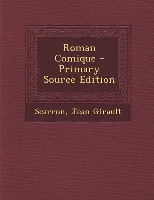 Book cover for Roman Comique - Primary Source Edition