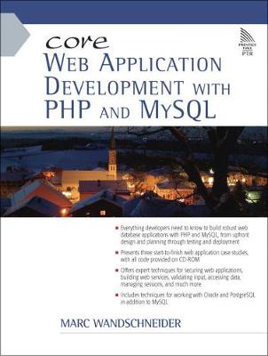 Book cover for Core Web Application Development with PHP and MySQL